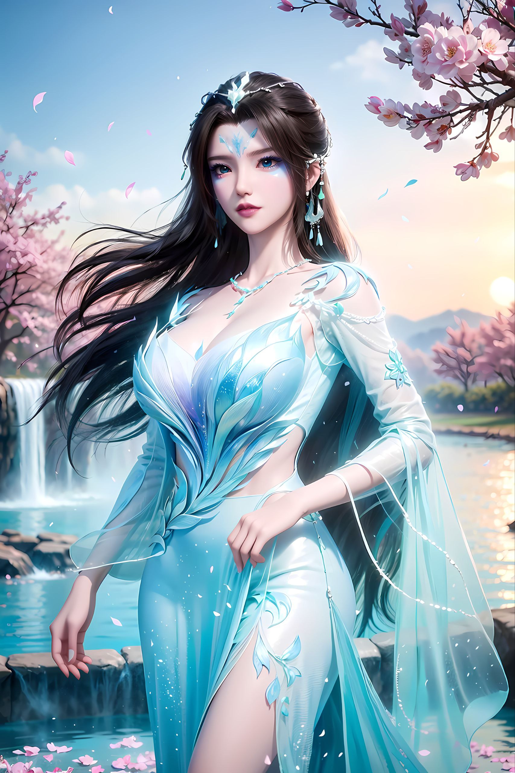 在中国